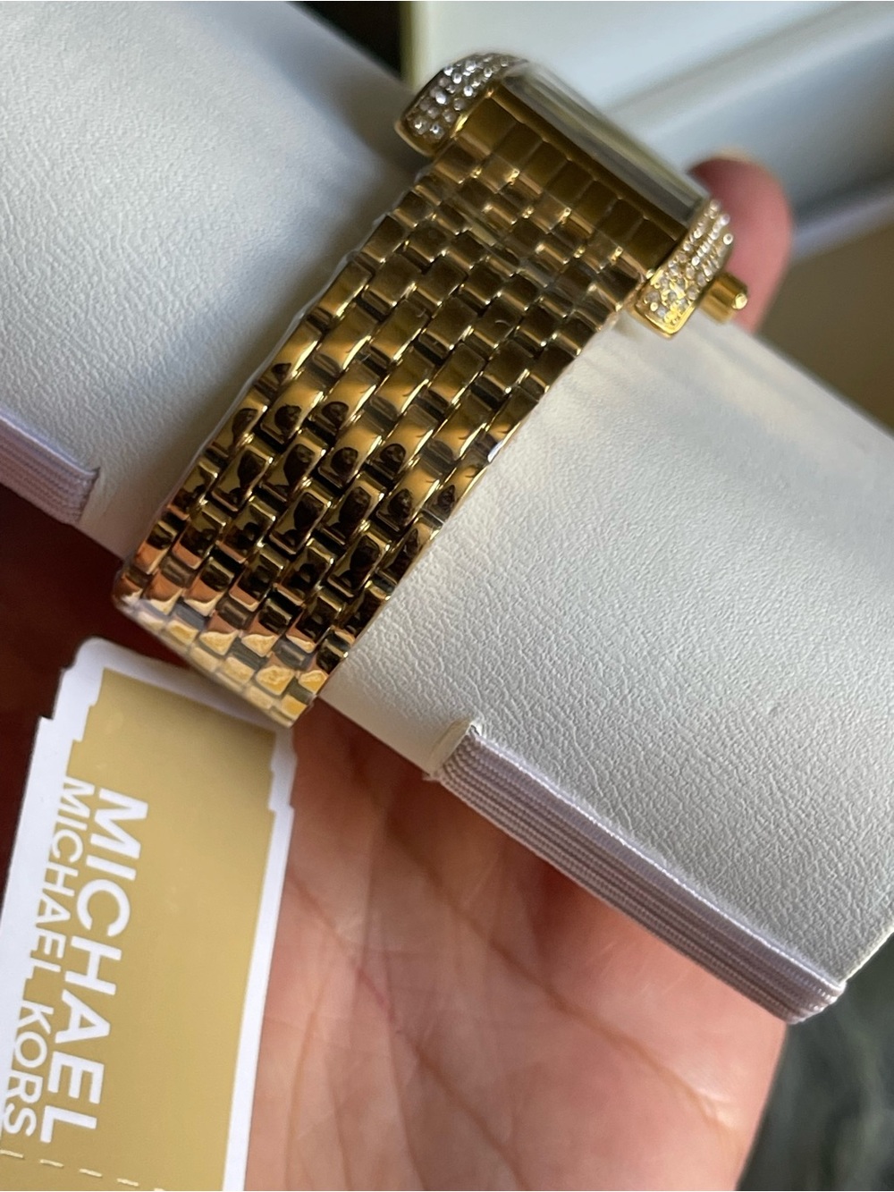 Michael kor women gold with green dial watch - Picture 6 of 7